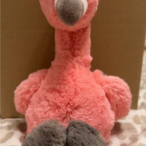 Jellycat Pink and Gray Flamingo Stuffed Animal